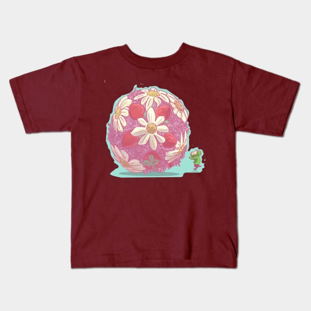 katamari Kids T-Shirt by inkpocket